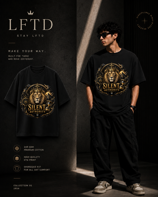 Lion-Silent Authority Graphic Tee
