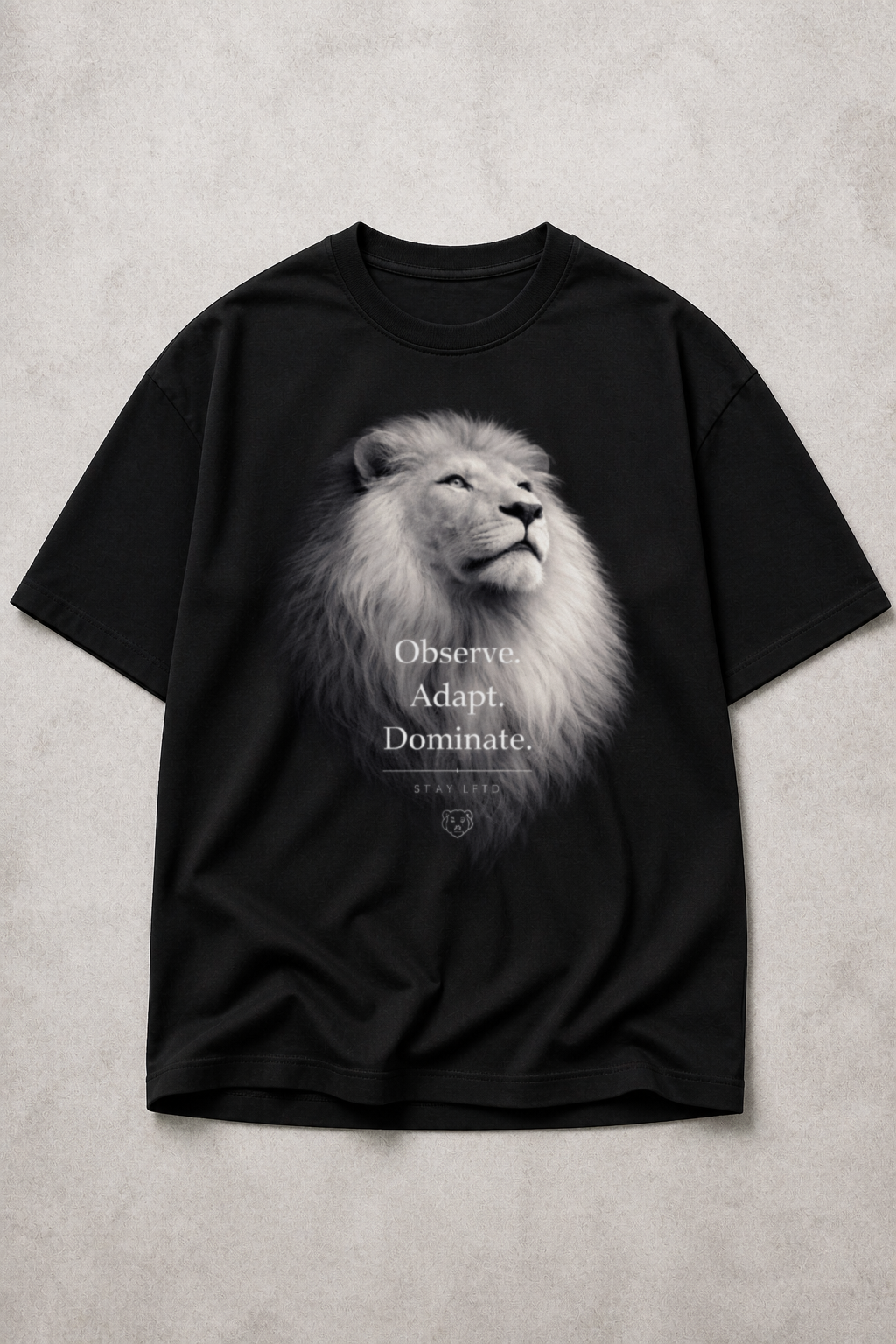 White Lion Oversized Tee