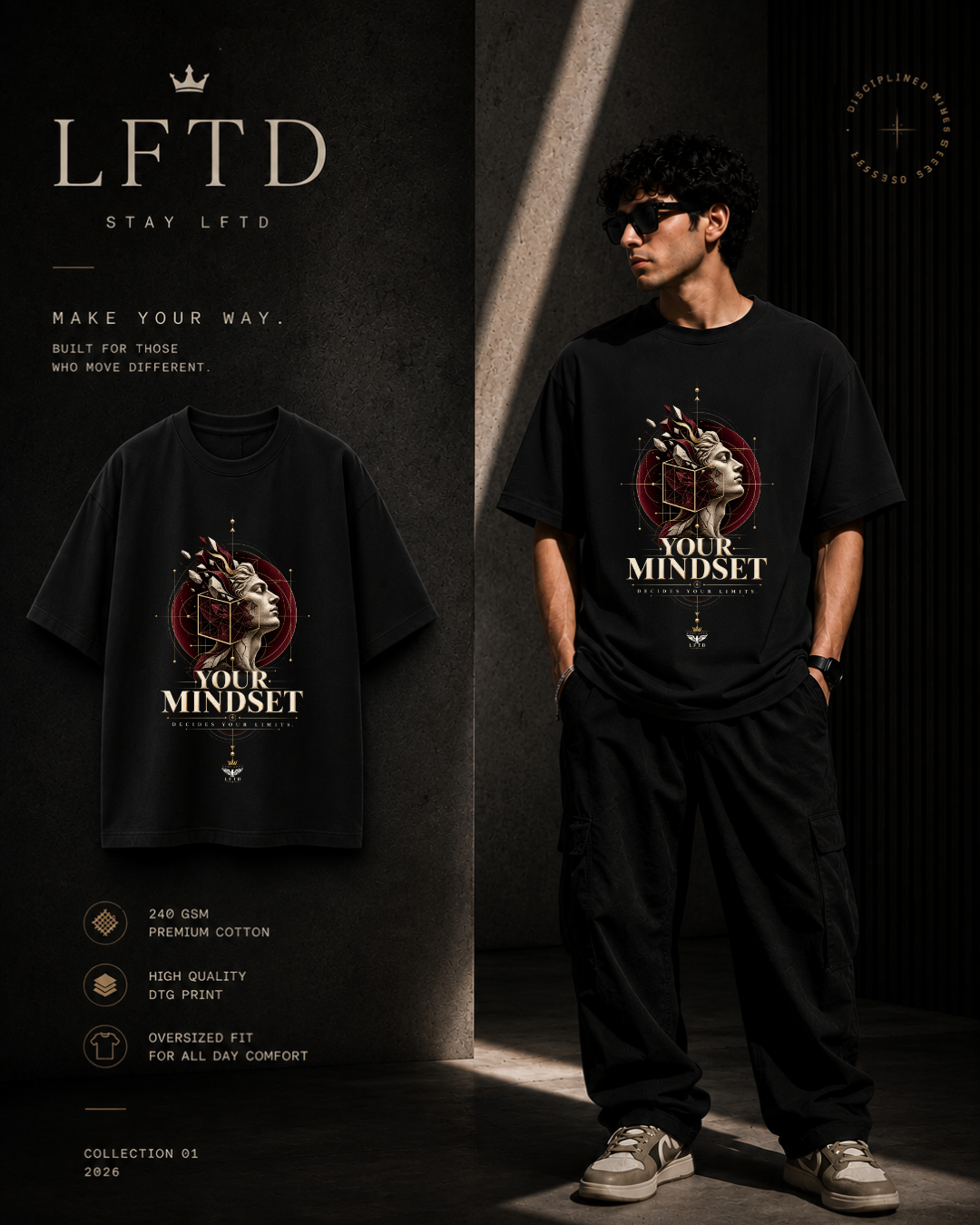 Mindset-Human Graphic Tee