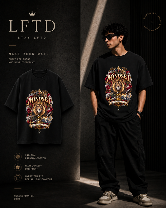 Mindset-Lion Graphic Tee