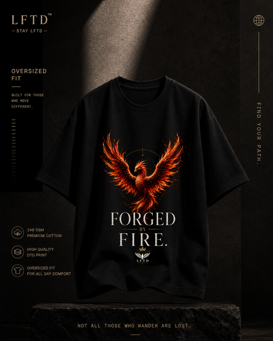 Phoenix-Forged By Fire Graphic Tee