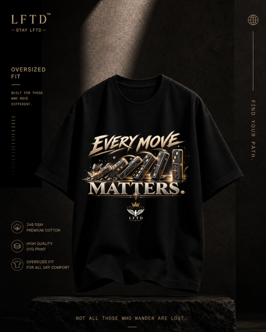 Domino-Every Move Matters Graphic Tee