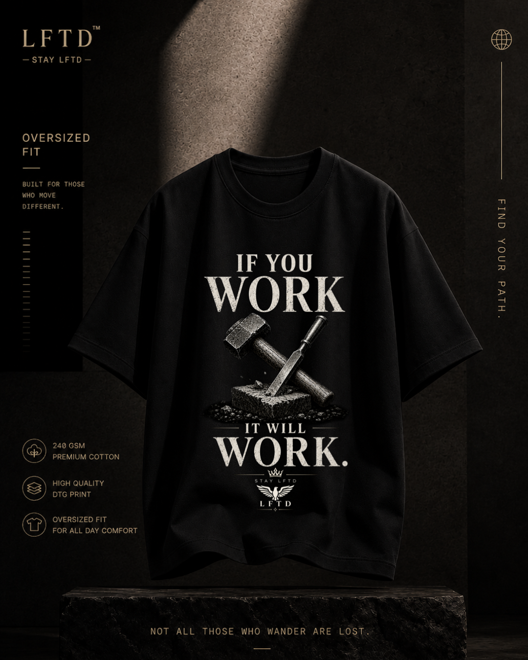 If You Work-It Will Work Graphic Tee