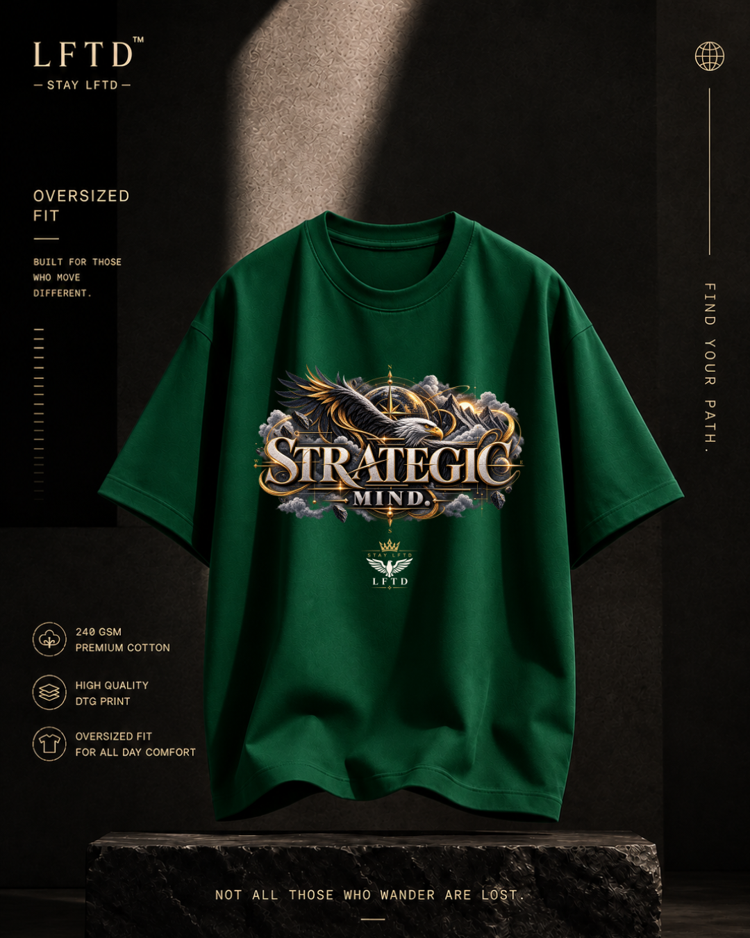 Eagle-Strategic Mind Graphic Tee