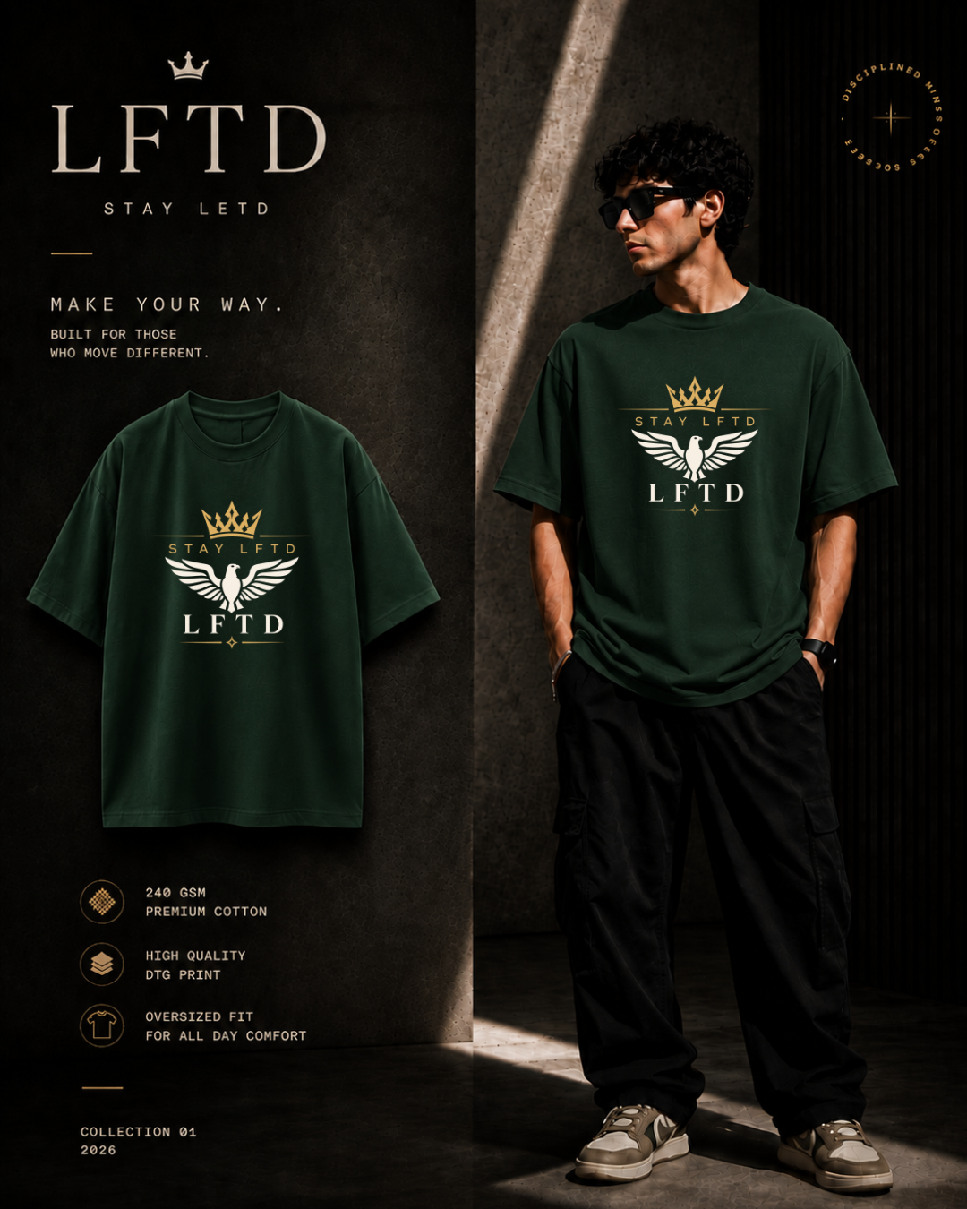 LFTD Signature Logo Graphic Tee