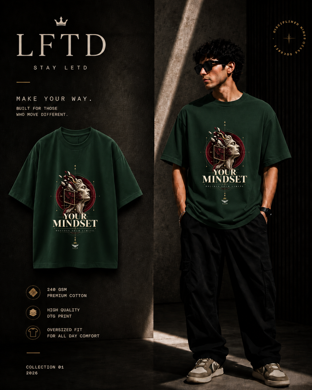 Mindset-Human Graphic Tee
