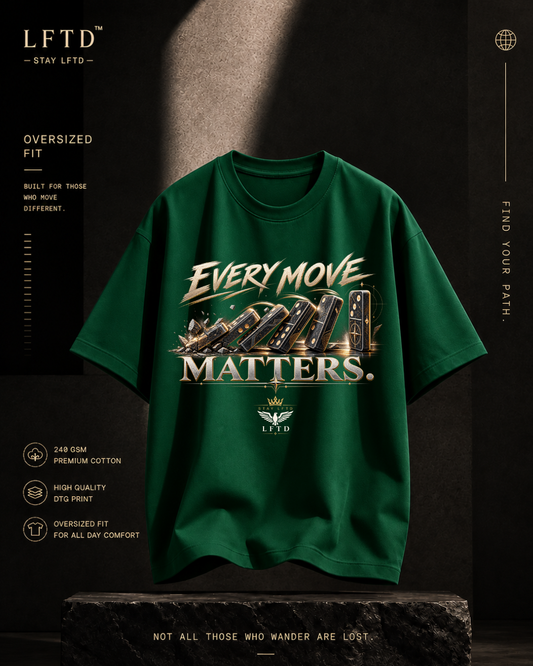 Domino-Every Move Matters Graphic Tee