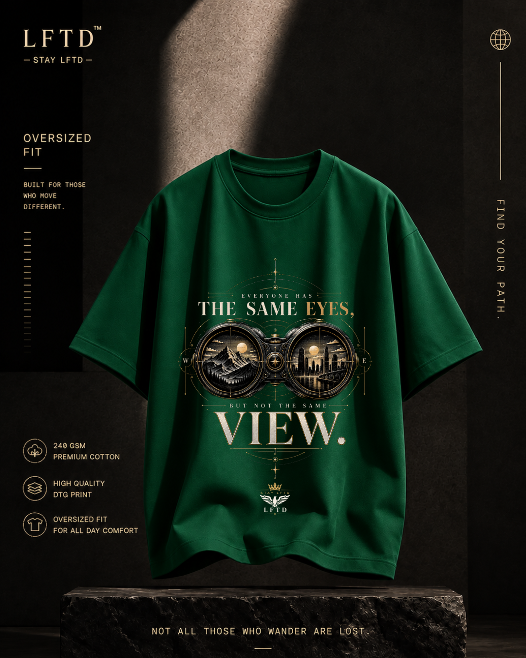 Same Eyes But Not Same View Graphic Tee