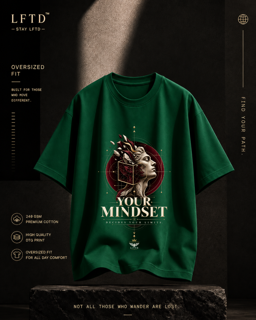 Mindset-Human Graphic Tee