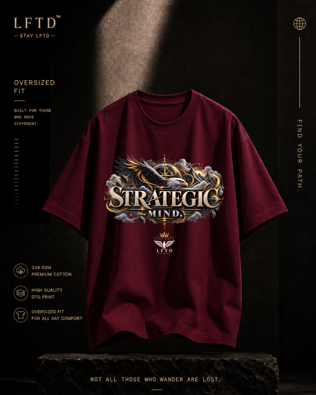 Eagle-Strategic Mind Graphic Tee
