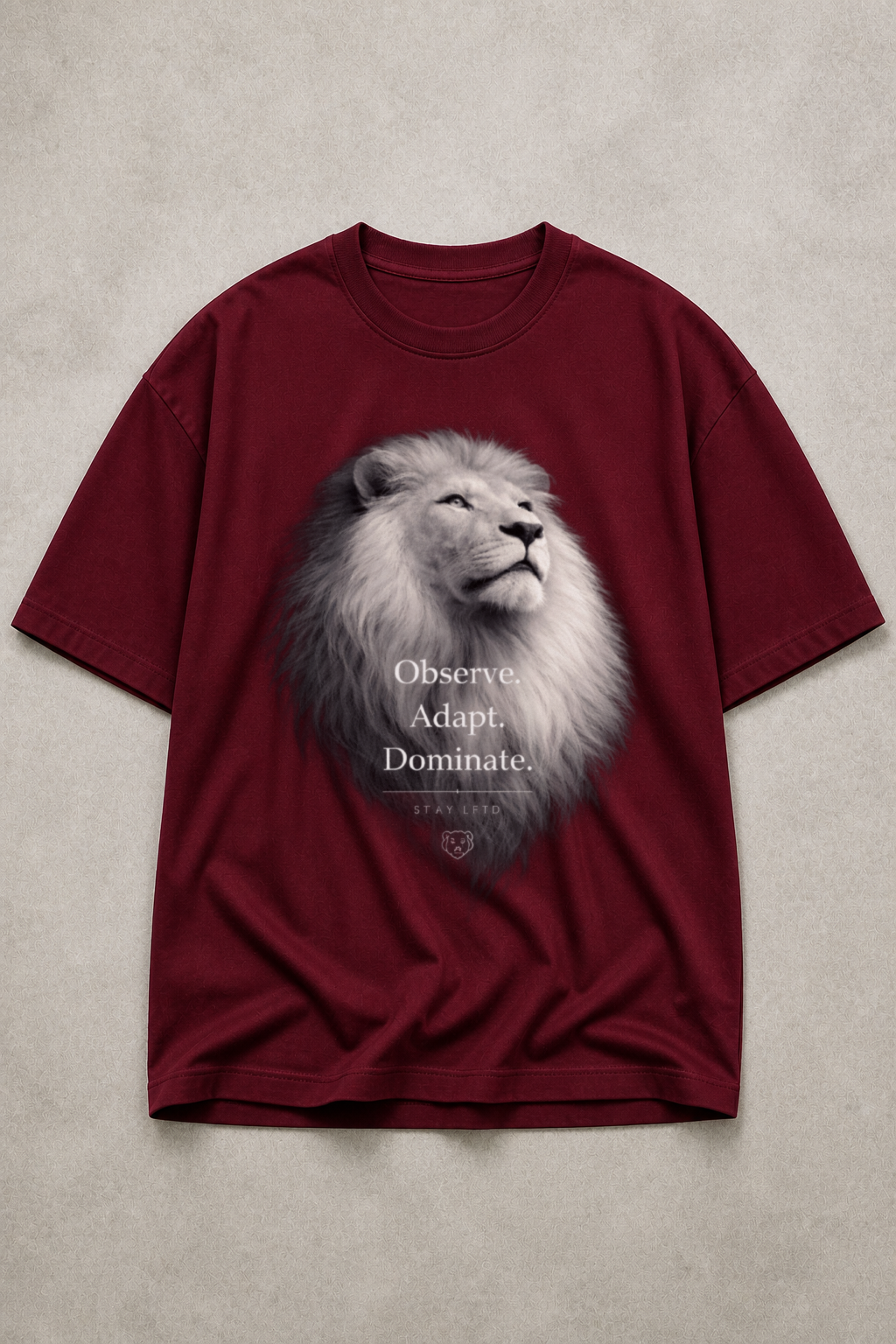 White Lion Oversized Tee