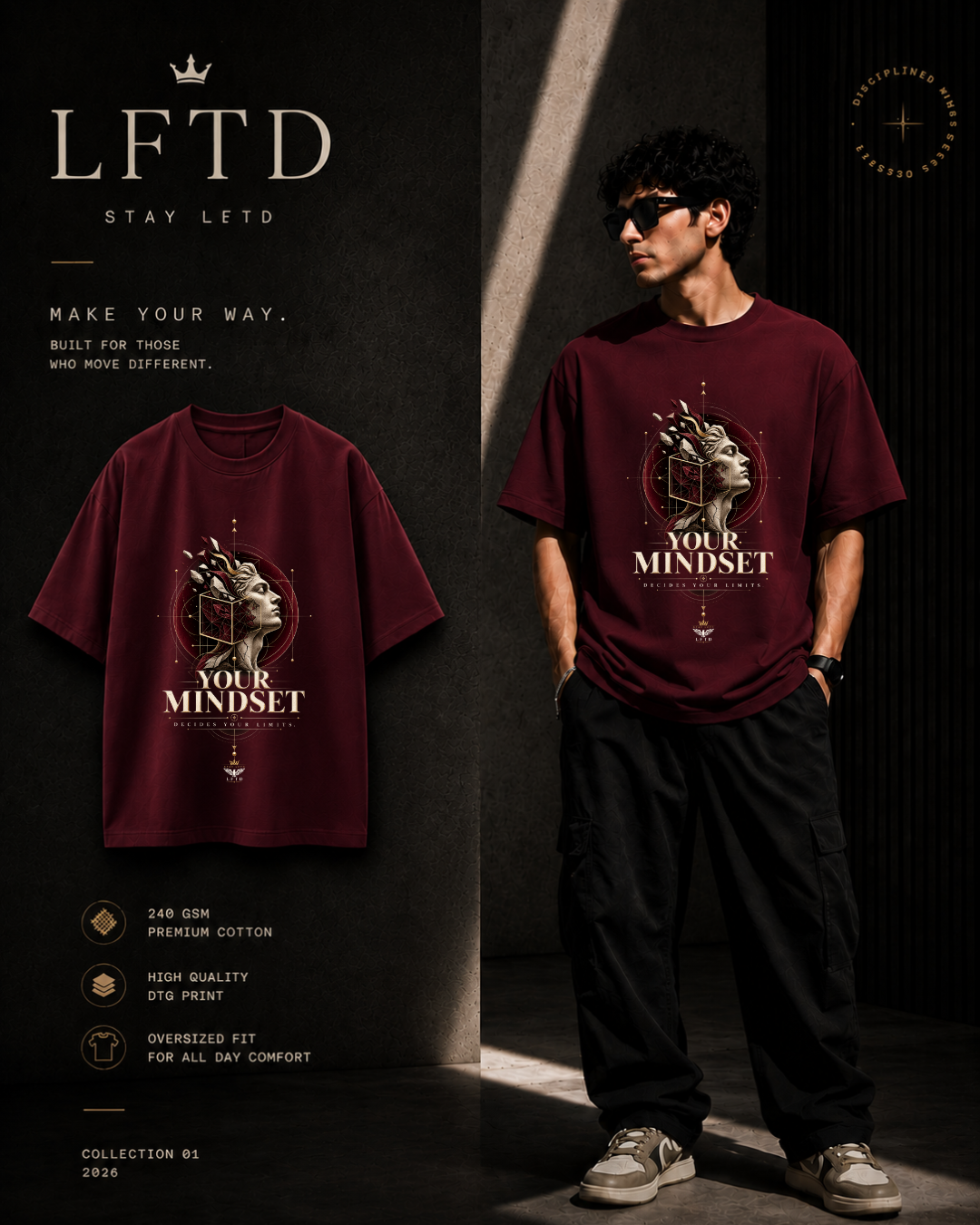 Mindset-Human Graphic Tee