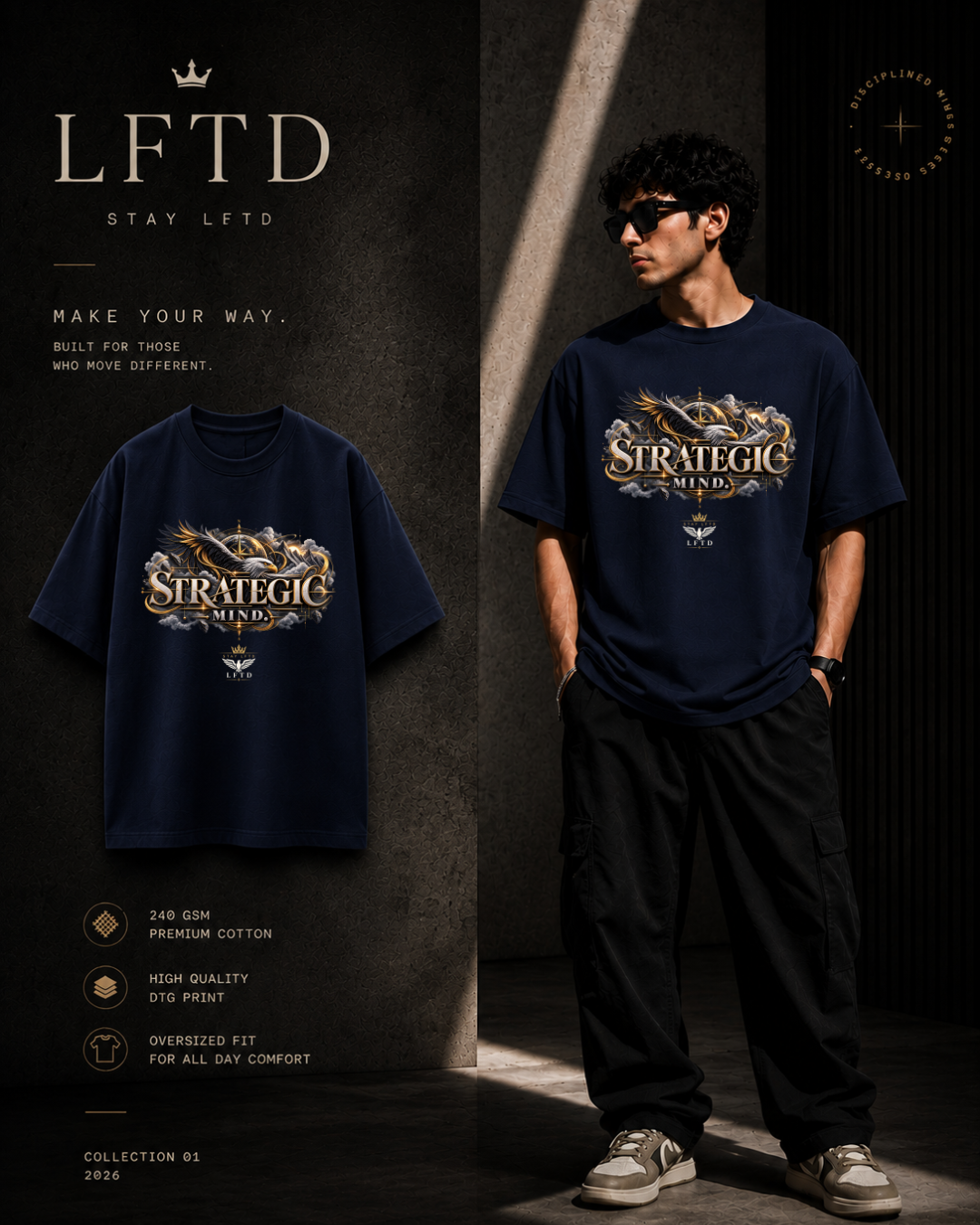 Eagle-Strategic Mind Graphic Tee