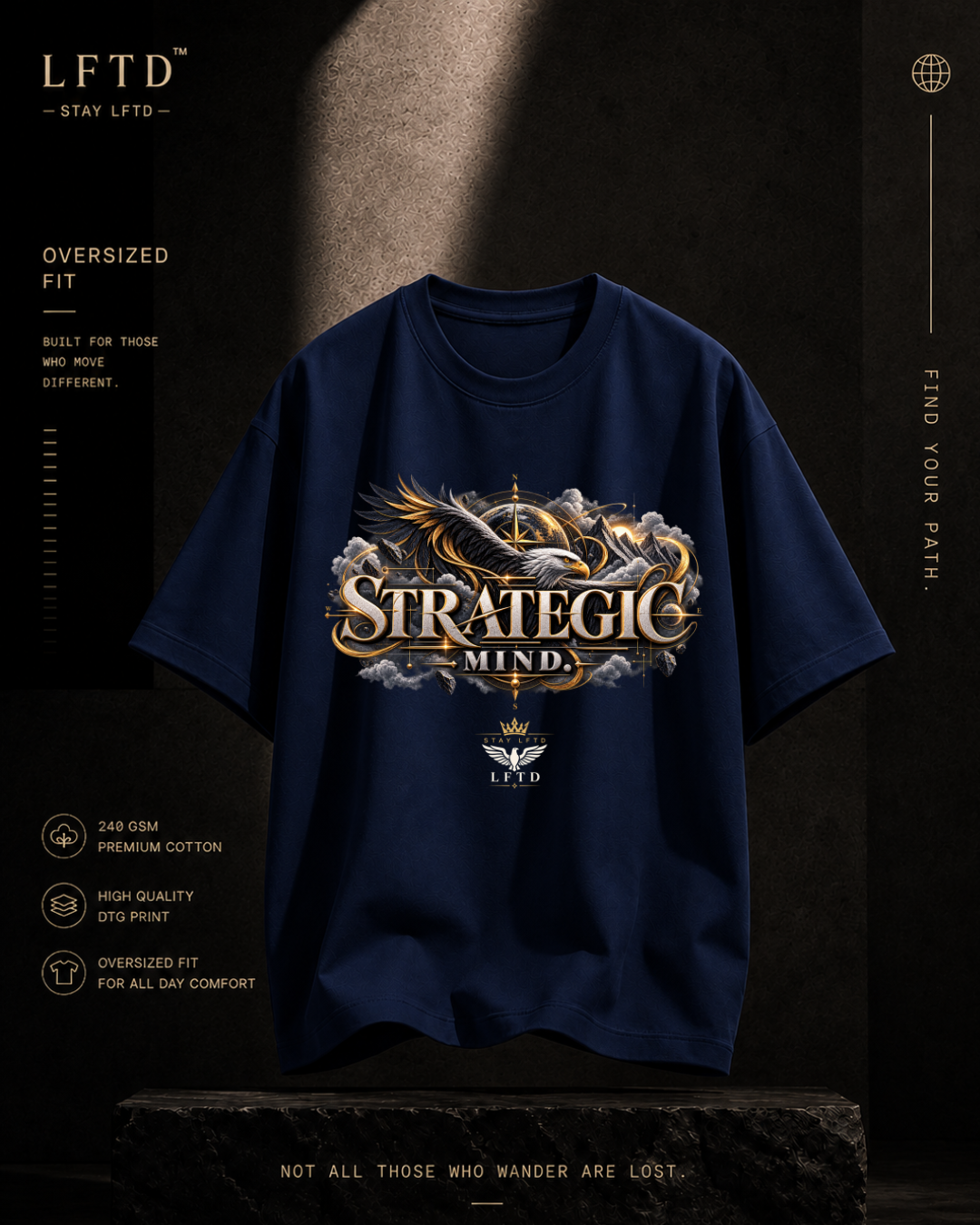 Eagle-Strategic Mind Graphic Tee