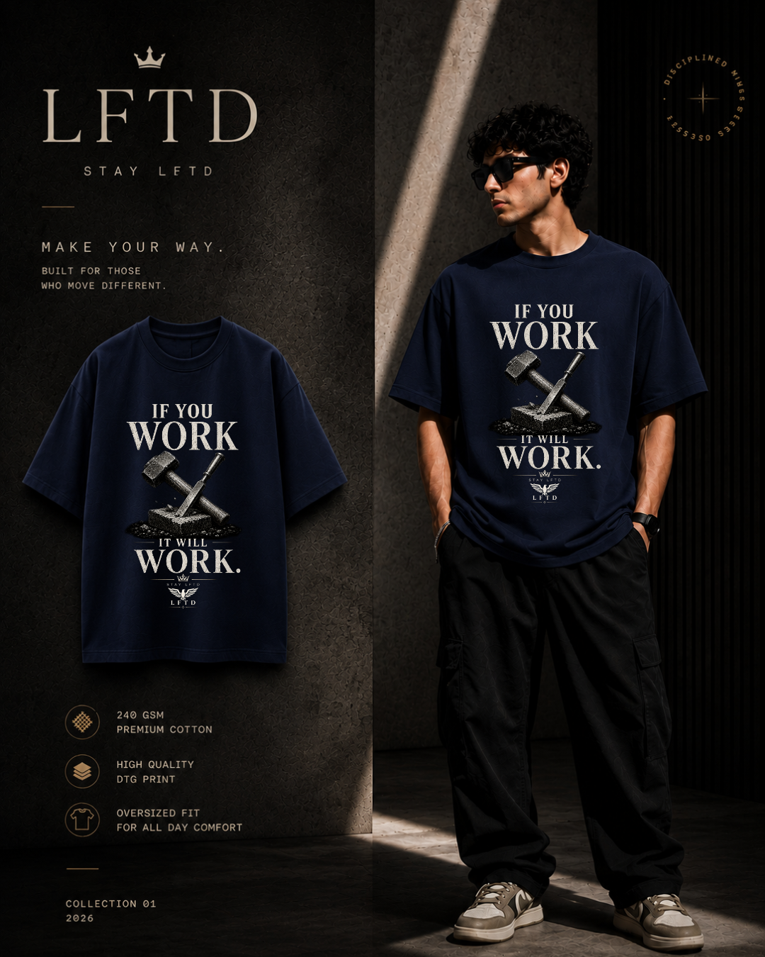 If You Work-It Will Work Graphic Tee