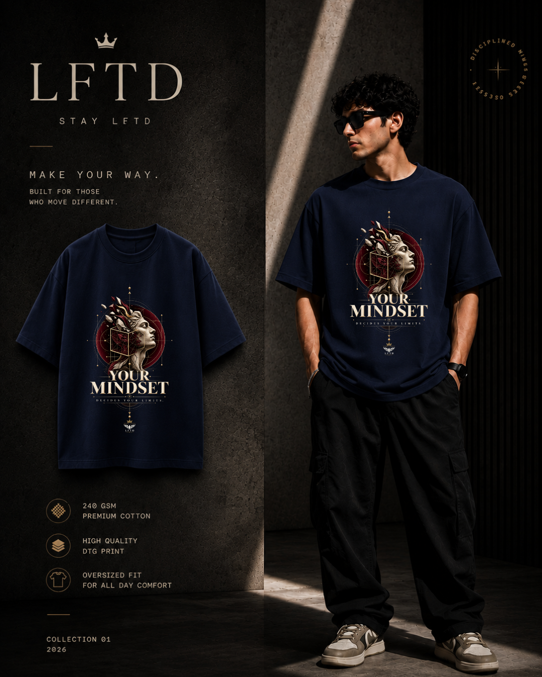 Mindset-Human Graphic Tee