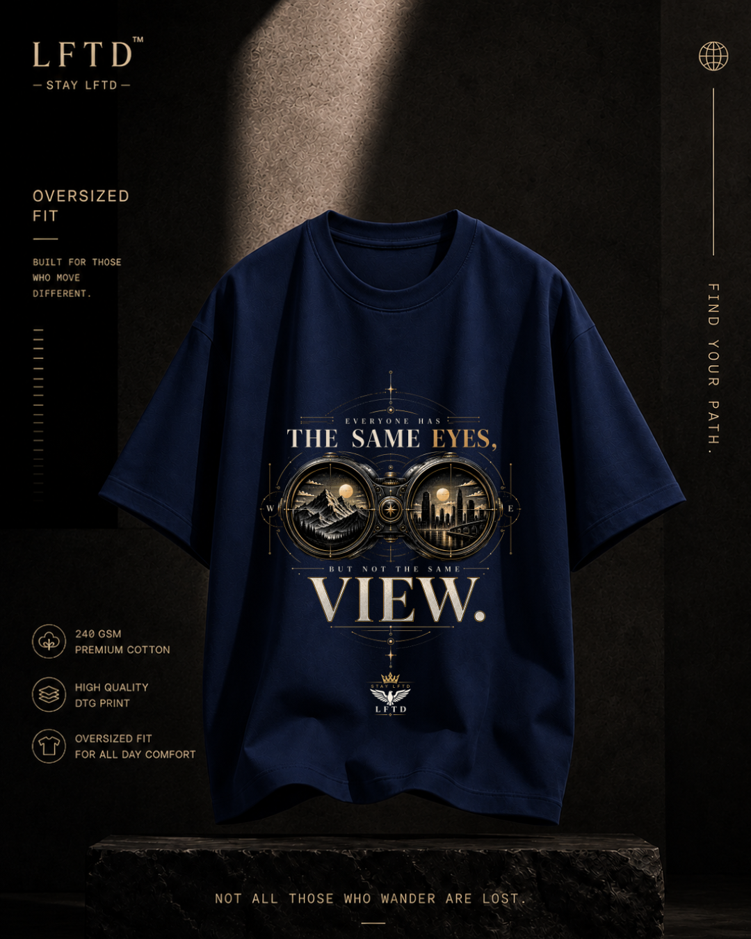 Same Eyes But Not Same View Graphic Tee