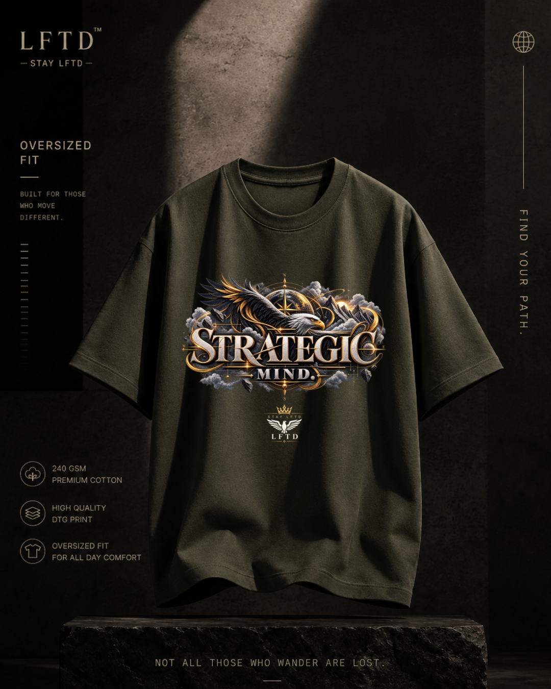 Eagle-Strategic Mind Graphic Tee