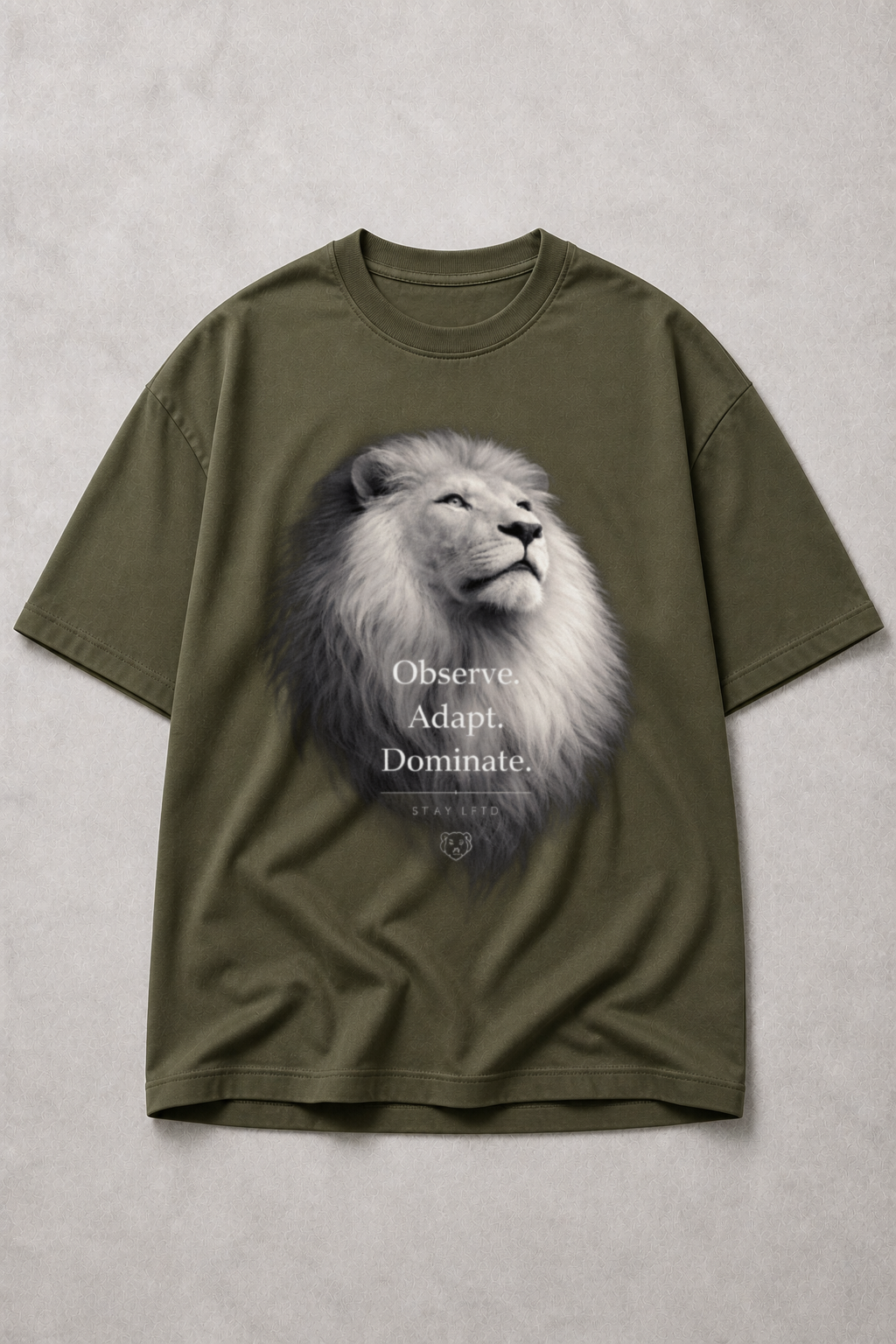 White Lion Oversized Tee