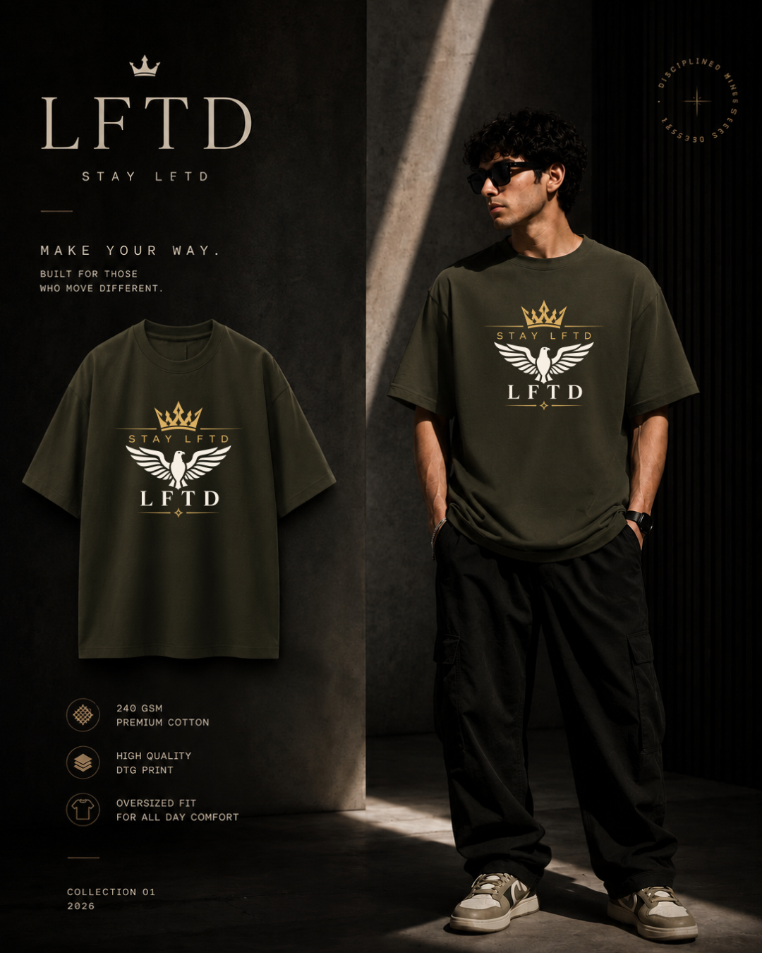 LFTD Signature Logo Graphic Tee