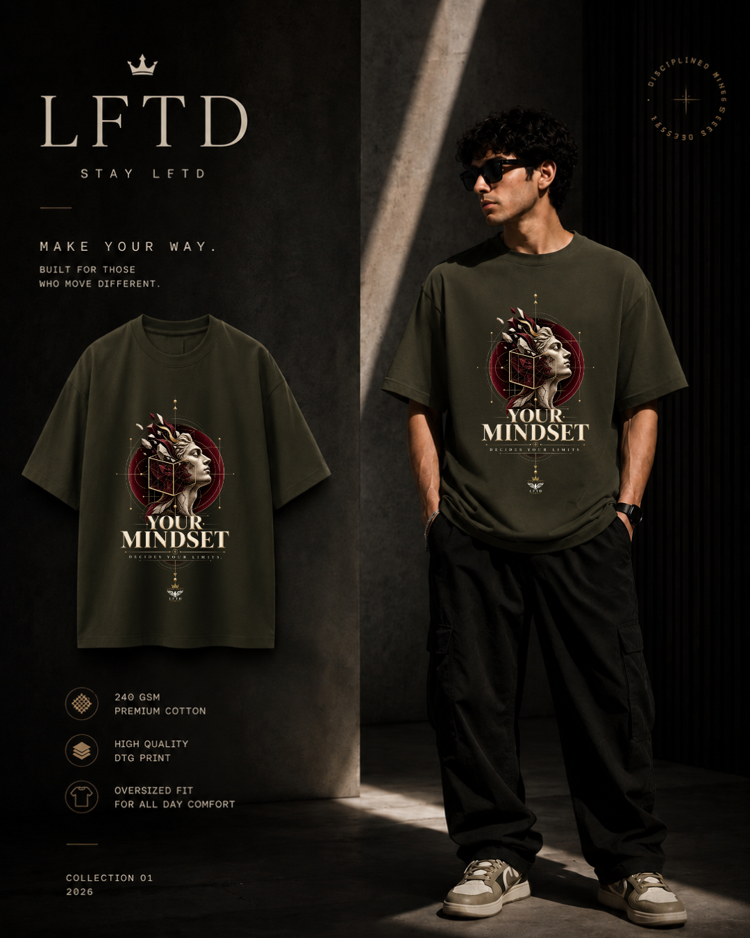 Mindset-Human Graphic Tee