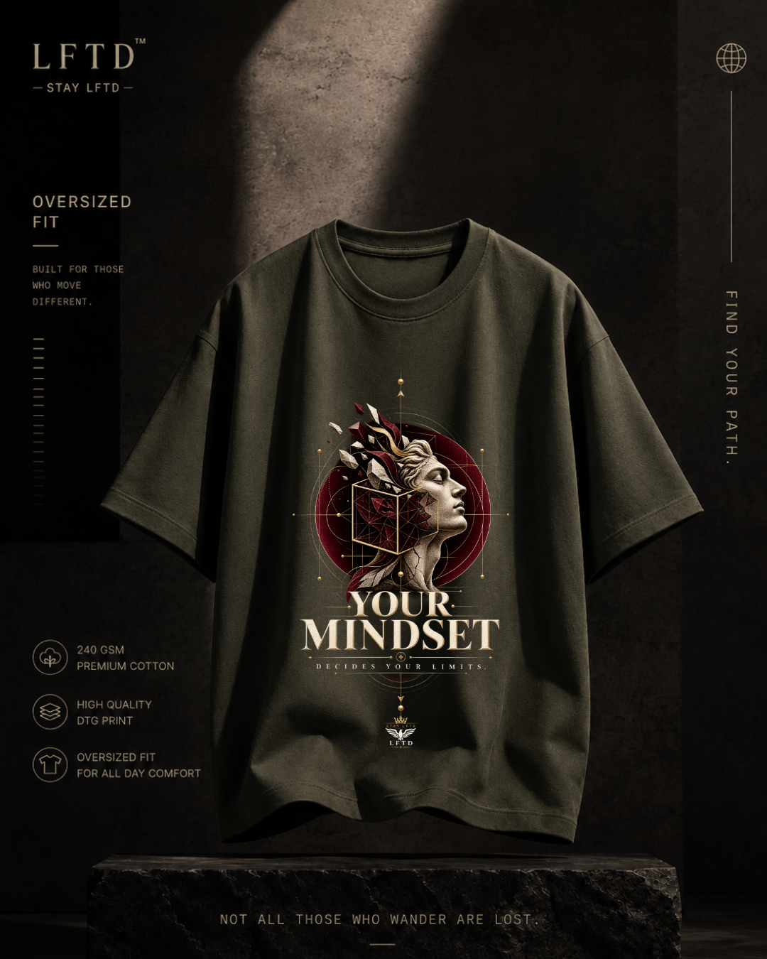 Mindset-Human Graphic Tee