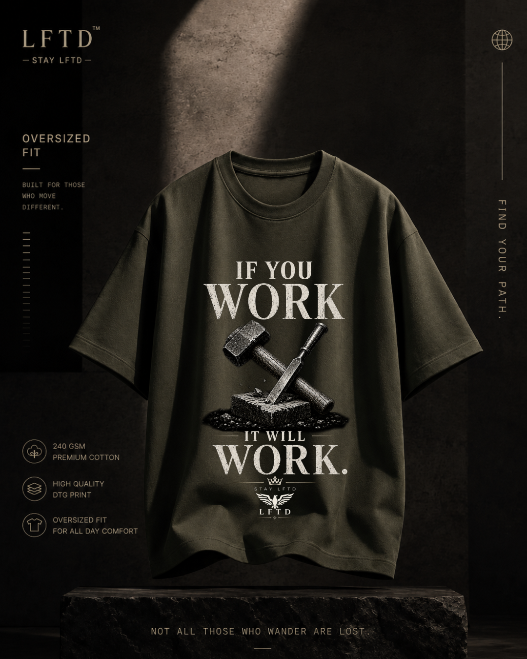 If You Work-It Will Work Graphic Tee