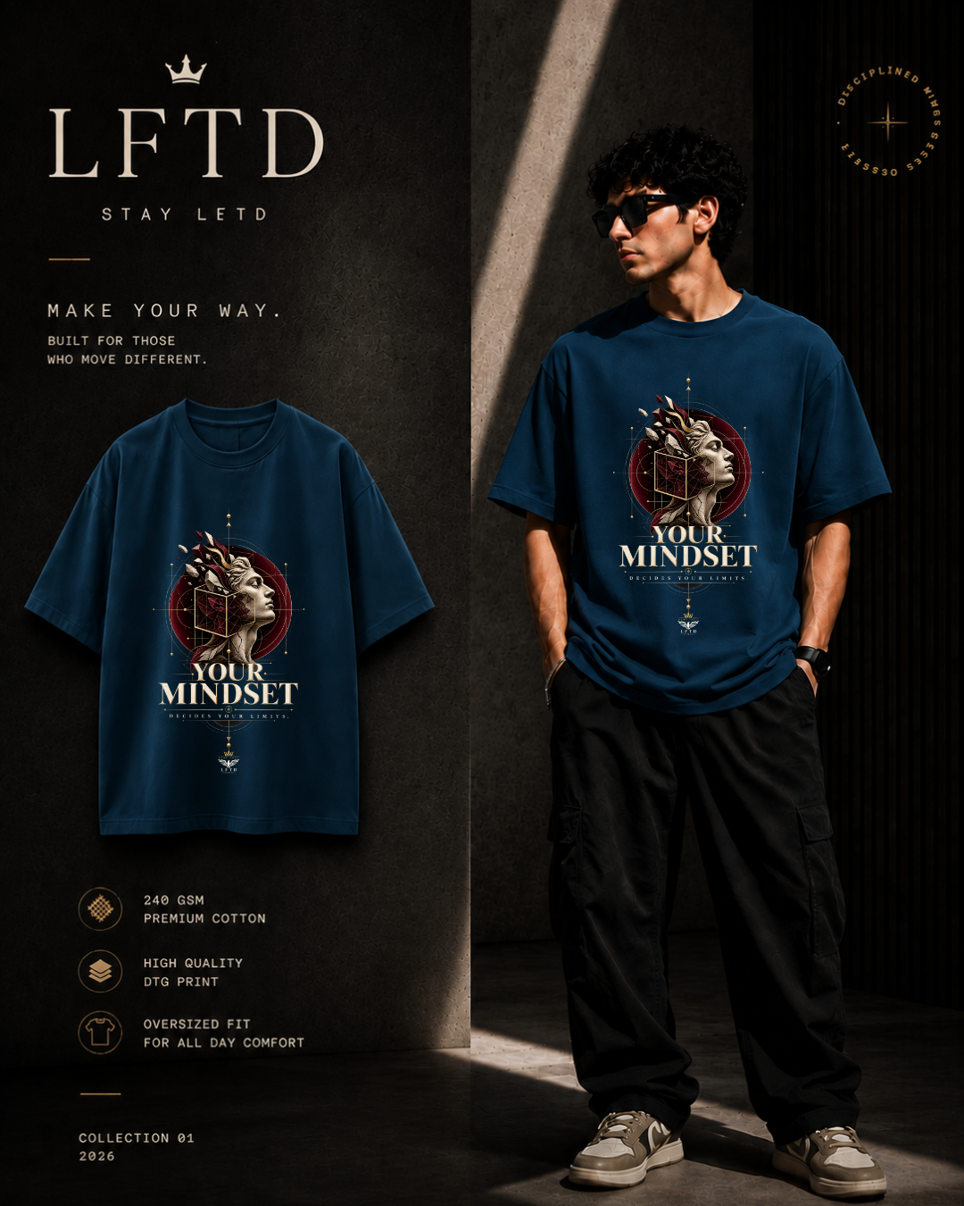 Mindset-Human Graphic Tee