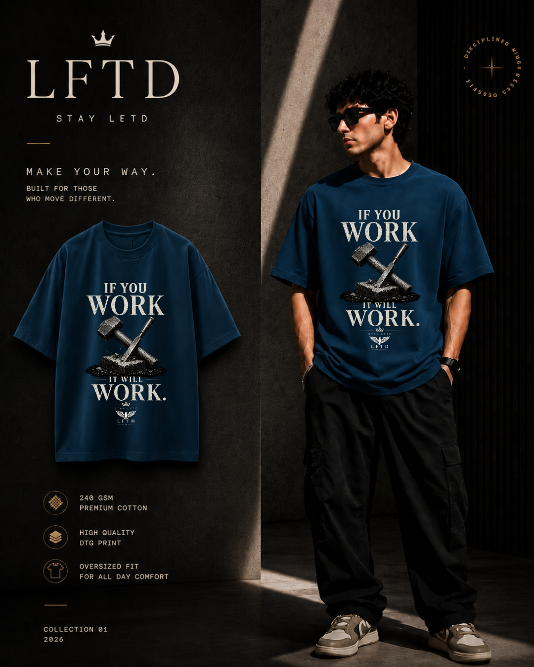 If You Work-It Will Work Graphic Tee