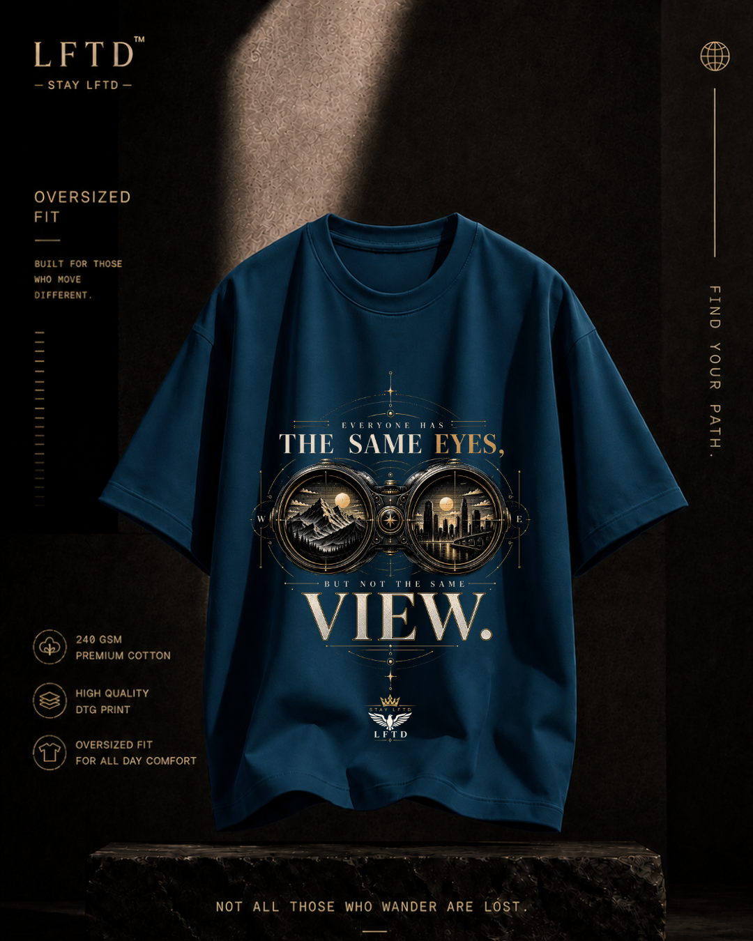 Same Eyes But Not Same View Graphic Tee