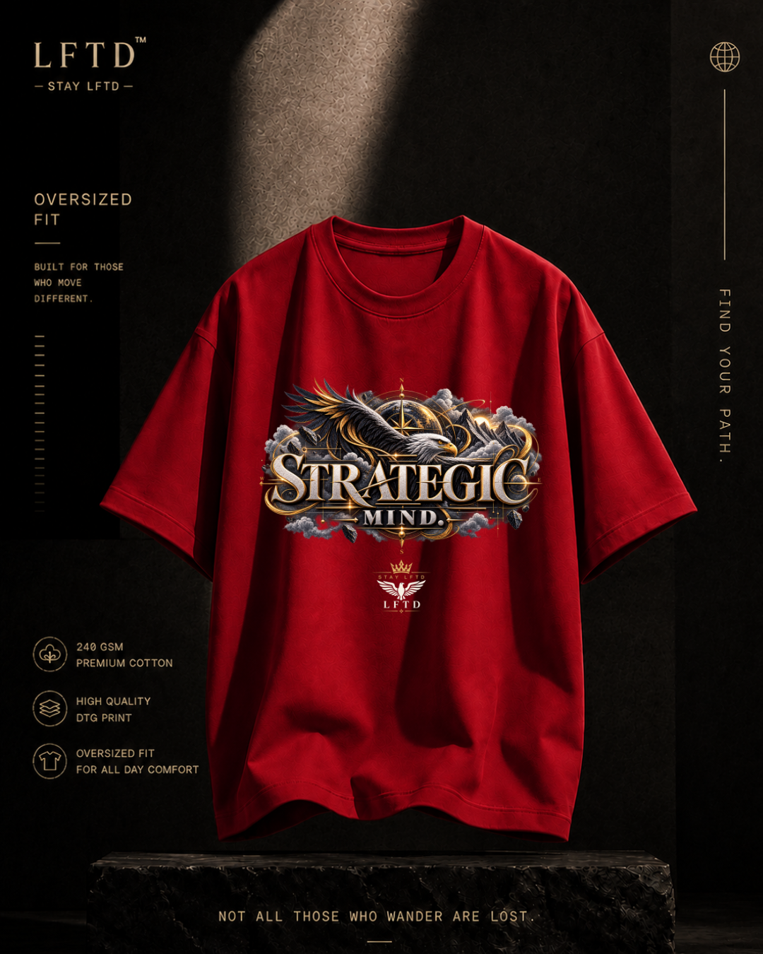 Eagle-Strategic Mind Graphic Tee