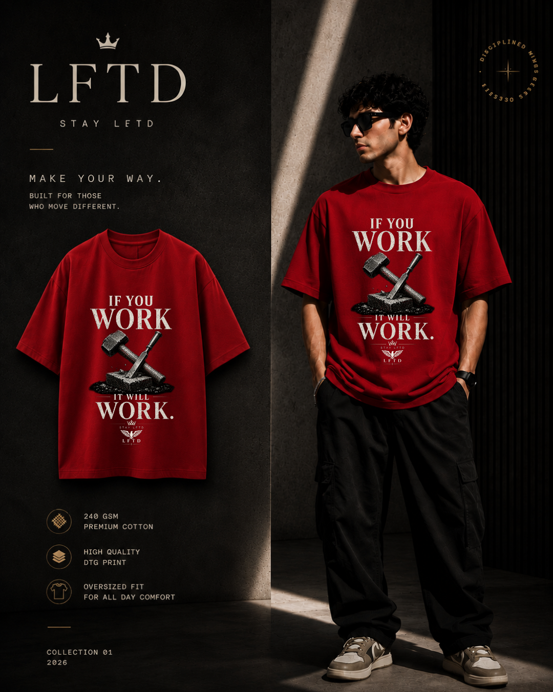 If You Work-It Will Work Graphic Tee