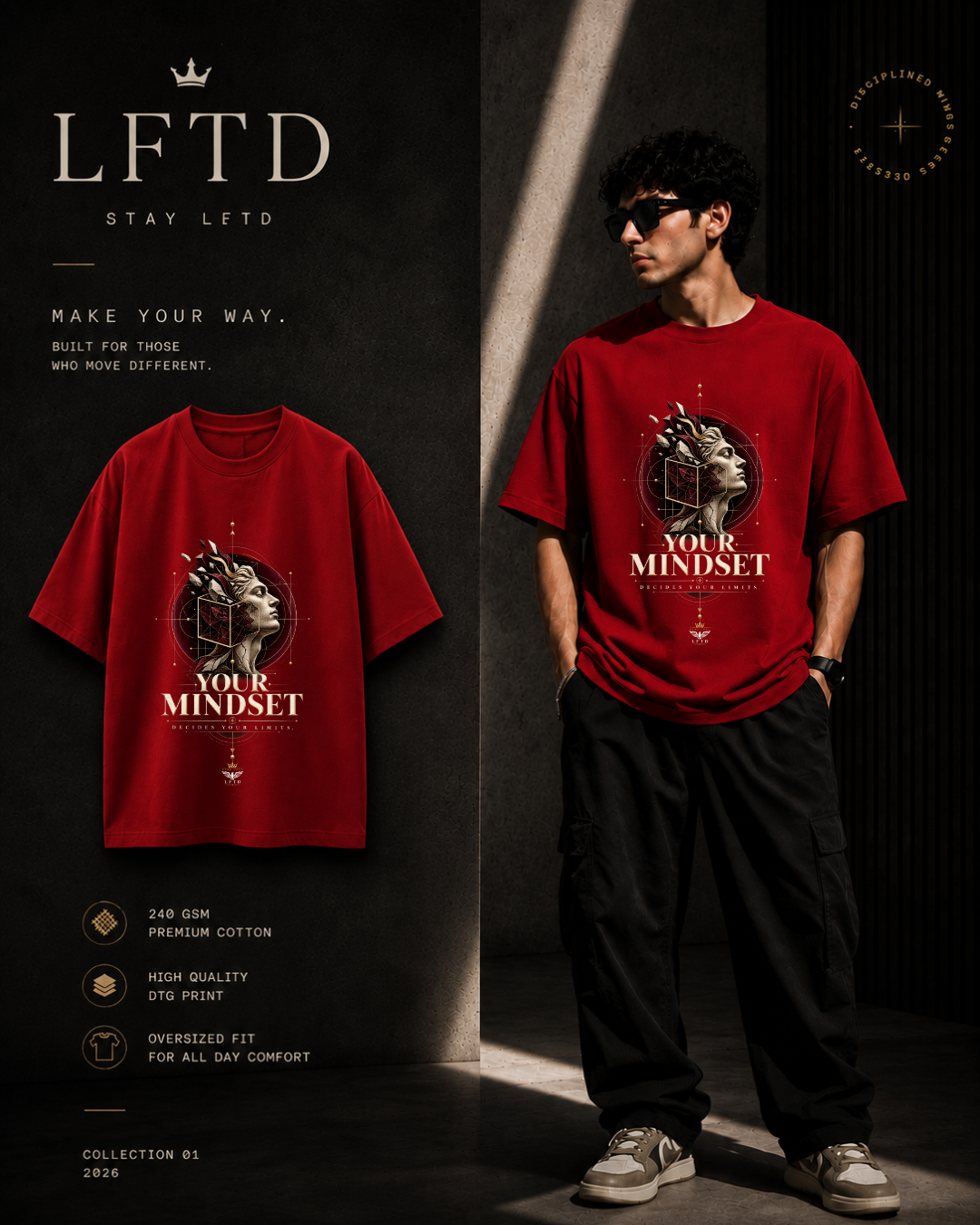 Mindset-Human Graphic Tee